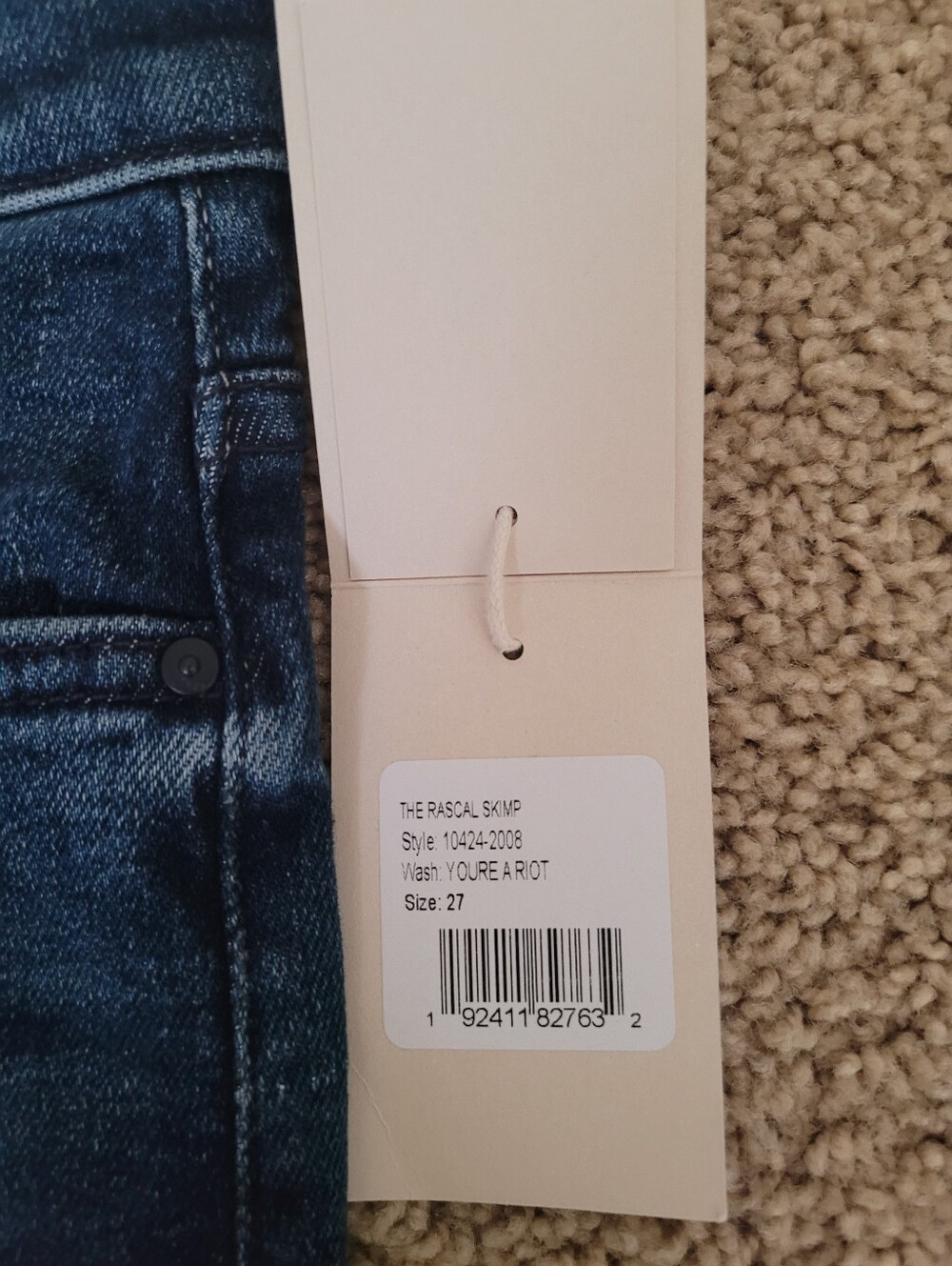 MOTHER -THE Rascal Skimp Jeans - Picture 7 of 7